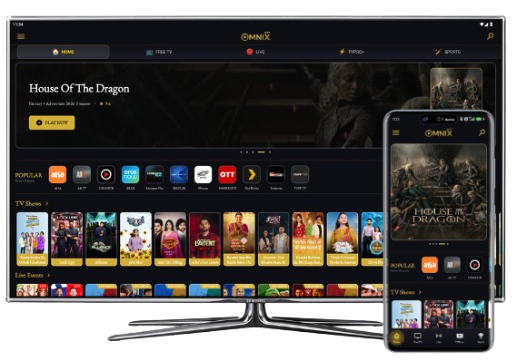 OMNIX on TV and Mobile